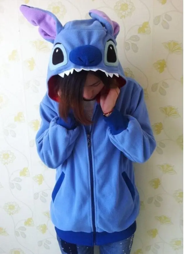 stitch jacket with hood
