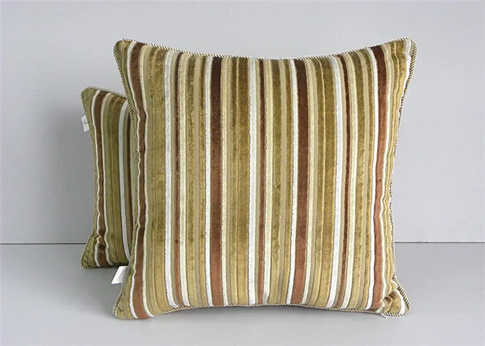 Simple Striped Bedside Cushion Sofa Pillow Lumbar JD169 |
