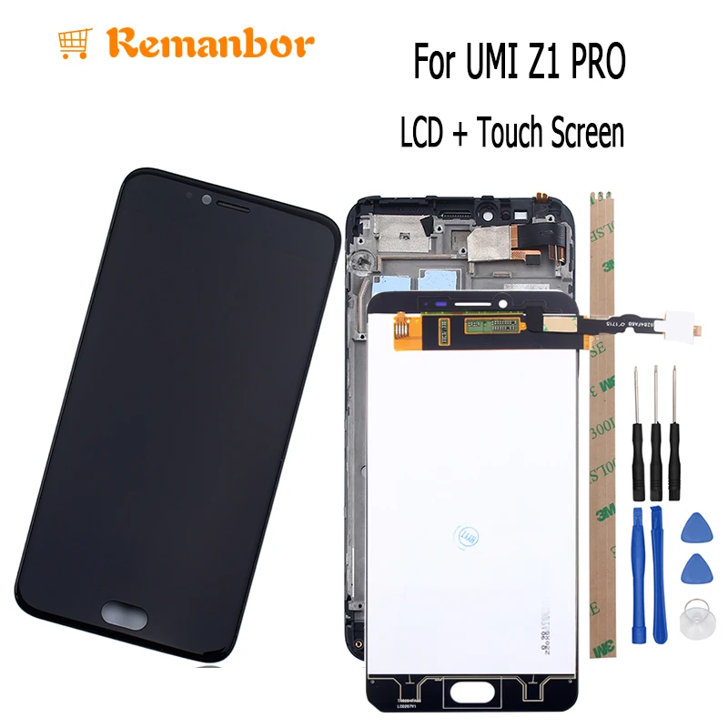 Ocolor для UMI umidigi Z1 Pro ЖК дисплей Дисплей и Сенсорный экран с рамкой замена
