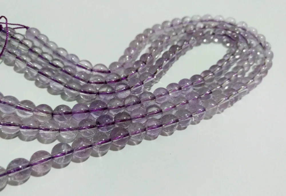 Продажа 1 нить 16 дюймов _ Amethys t beads 6 мм круглые высококачественное лавандовое stone