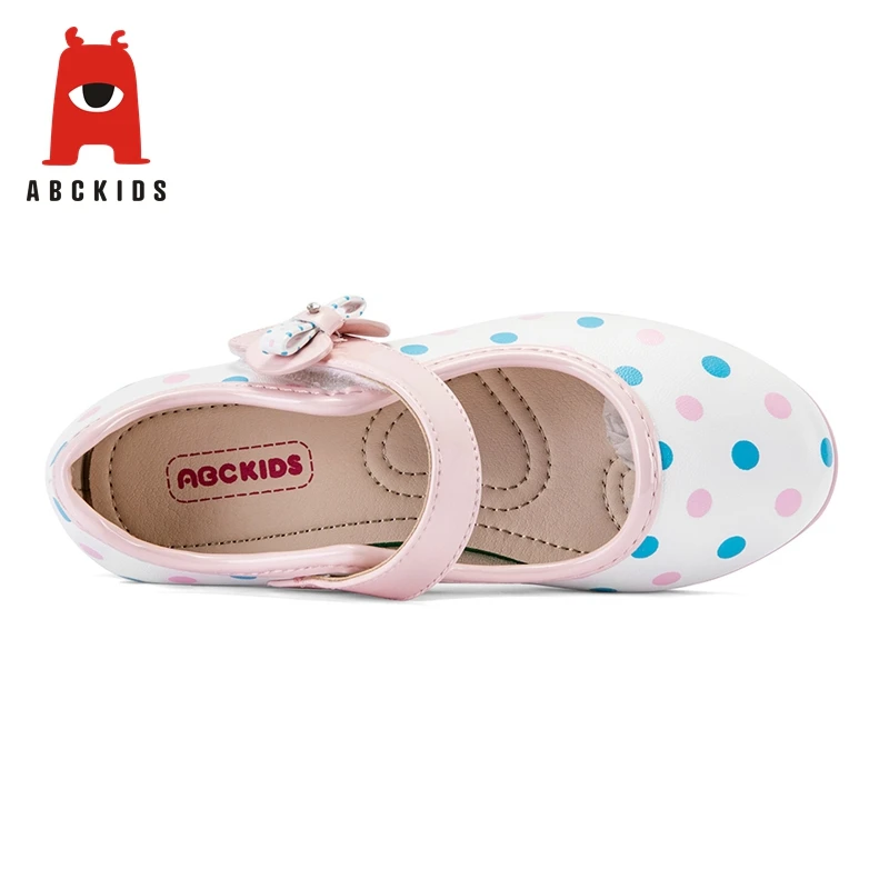 Abckids Baby Girl Leather Shoes Breathable Anti-Slip Dot Print Sneakers Soft Soled Shoes Casual Walking Shoes Abckids Baby Girl Leather Shoes Breathable Anti-Slip Dot Print Sneakers Soft Soled Shoes Casual Walking Shoes