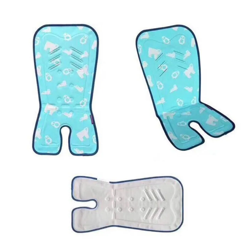 Summer Baby Ice Silk Pad Stroller Seat Cushion Gel Thickened Car Accessories Chi | Мать и ребенок