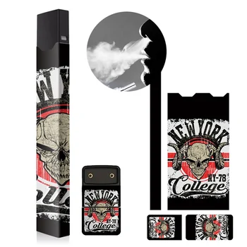 

New Style Sticker Skin Protector Adhesive Printing Label For JUUL E Cigarette Fashion Sticker Types Retailer