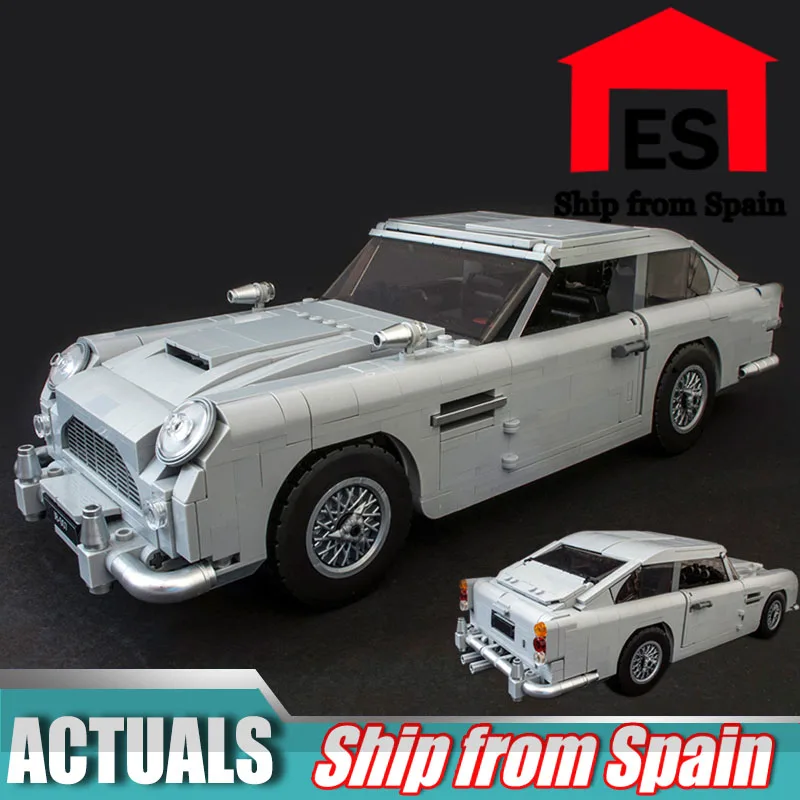 21046 Technic Car совместимый 10262 Aston Martin DB5 Набор строительных блоков Кирпичи Детские