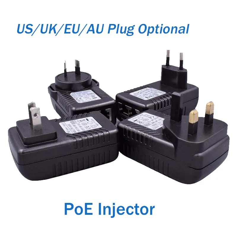 POE инжектор для CCTV сетевой IP камеры через Ethernet Инжектор переключатель