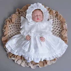 55 см полный силикона Reborn Baby Doll игрушки, реалистичные новорожденных жив Bebe спальный для маленьких девочек с красивое платье купаться