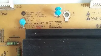 Оригинальный 100% Тесты для 42PT255C-TA Y плата EAX62080701 E8R68341901 экран PDP42T3