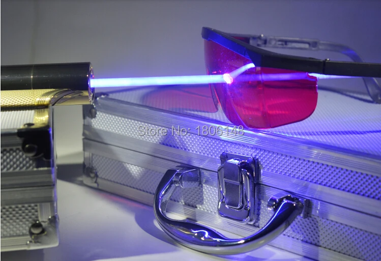 

Super Powerful Light Cigarette Absolutely Real 500000M 50W 450nm Adjustable Blue Laser Pointer Burning match+Glasses