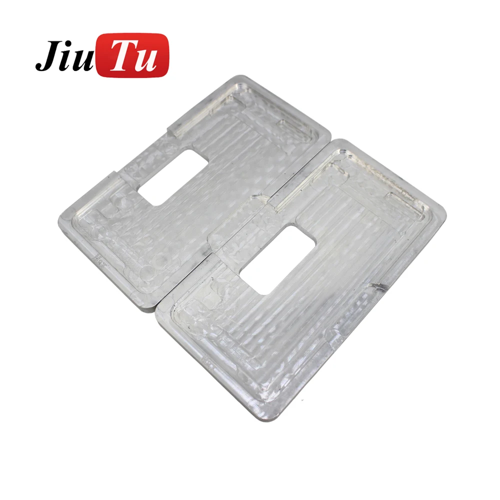 1pcs Aluminium Mould For iphone X XS XR MAX 5.8 6.1 6.5 Laminator mold metal for front glass Location jiutu (6)