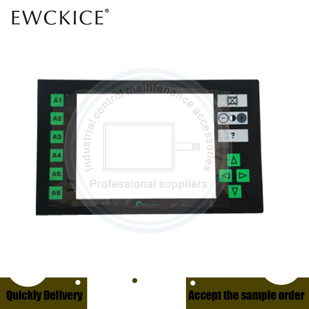 Новый сенсорный экран JC5 HMI PLC и передняя сенсорная панель с этикеткой