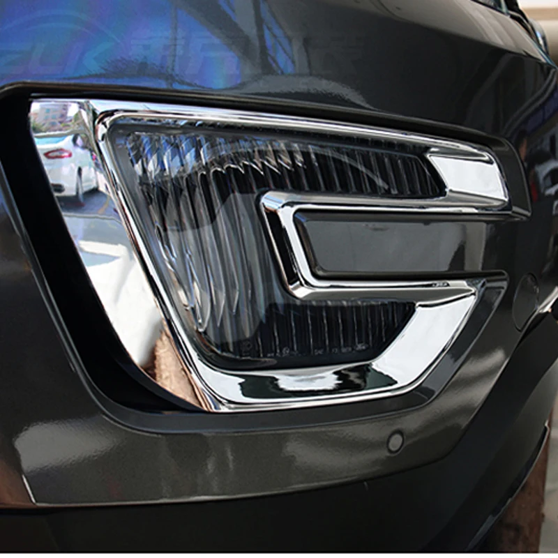 

Free Shipping High Quality ABS Chrome Front Fog lamps cover Trim Fog lamp shade Trim For Ford Explorer