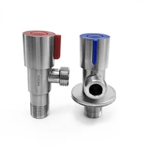 304 треугольный клапан из нержавеющей стали 20 мм водонагреватель Впускной подачи воды холодной горячей угол клапан утолщение антифриз