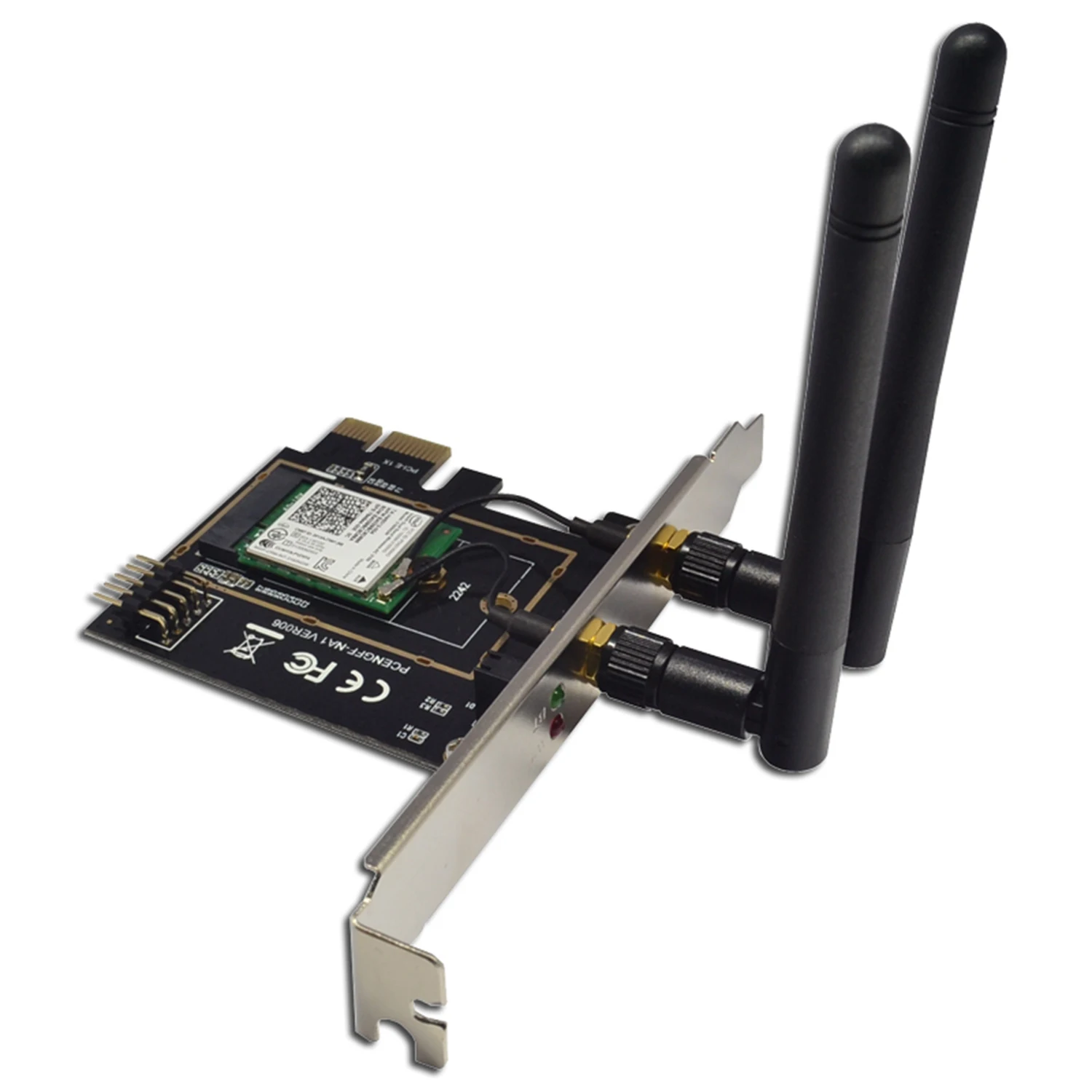 M.2 Wifi адаптер M2 Ngff ключ A-E для Mini Pci Express Wi-Fi Райзер PCI-E 1X NGFF Беспроводной Поддержка 2230 2242 Mini Pcie сети Ca