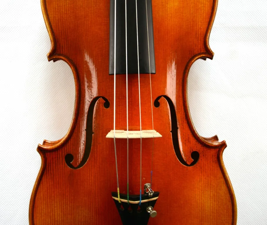 Фактические Скрипка соло Stradivari 1716 Мессию скрипки мощный звук 1-P сзади