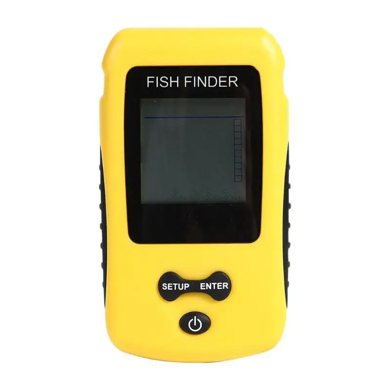 

Depth Fish Finder Display 50m Wireless Sonar Sensor Transducer Echo Sounder