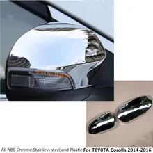 Топ для Toyota венчик Альтис автомобильный ABS хром задний вид боковая полоска на зеркале крышка палка отделка панели 2 шт
