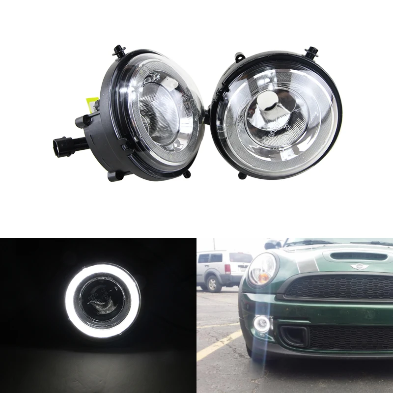 Online Luces antiniebla Led DRL para Mini Cooper Daylight E4 CE Led Luz de circulación diurna lámpara para R55 R56 R57 R58 R59 R60 R61 Ultra blanco