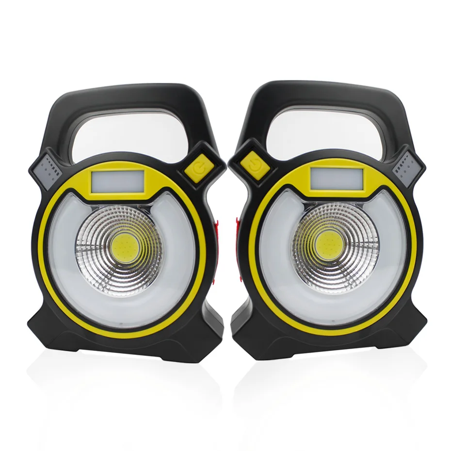 

4 Modes COB Reflector LED Flood Light Rechargeable Searchlight USB Charging Led Projector Lamp for Camping Tent Hiking Fishing