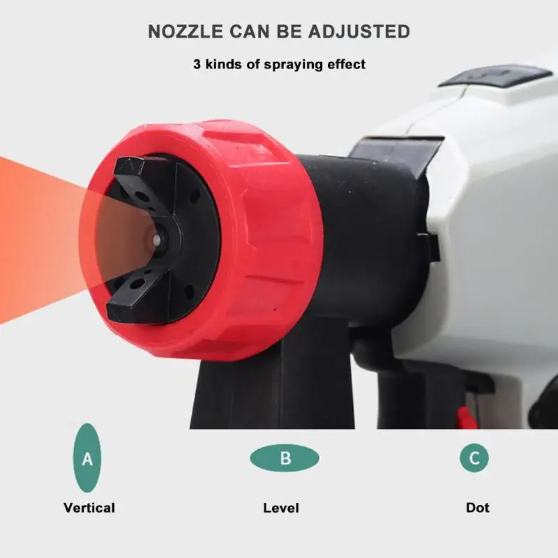 Electric spray gun Removable high voltage electric