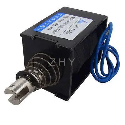 eletroima para bicicleta aberta 1 peca 52x58x83 dc 12v dc 24v 550ma succao 80n 01