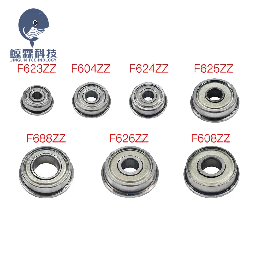 Cuscinetto flangiato F604ZZ Bearing shaft CNC Reprap 3D printer