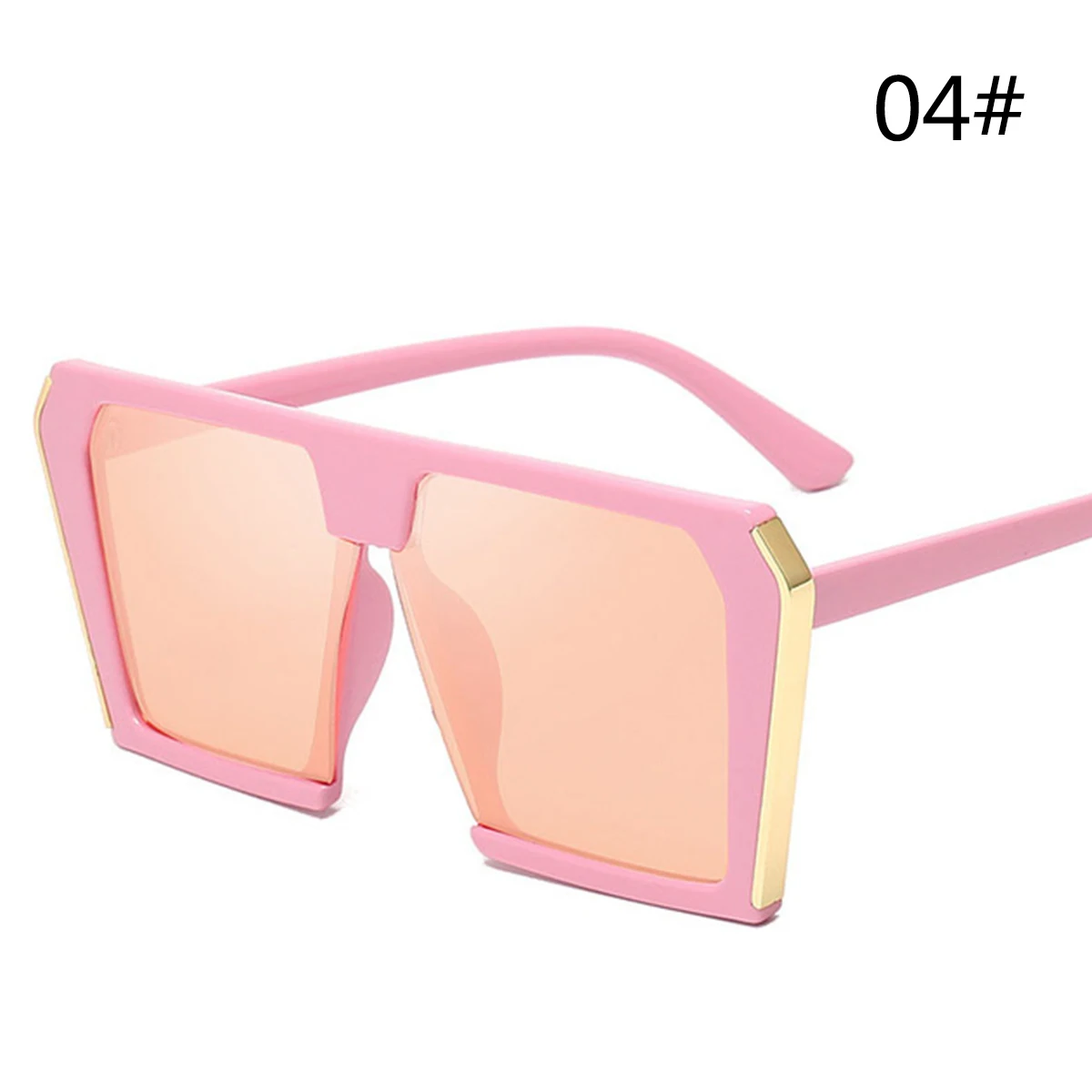Evrfelan роскошные большие солнцезащитные очки женские gafas крутые большие линзы очки oculos Мужские квадратные солнцезащитные очки UV400 - Цвет линз: 04