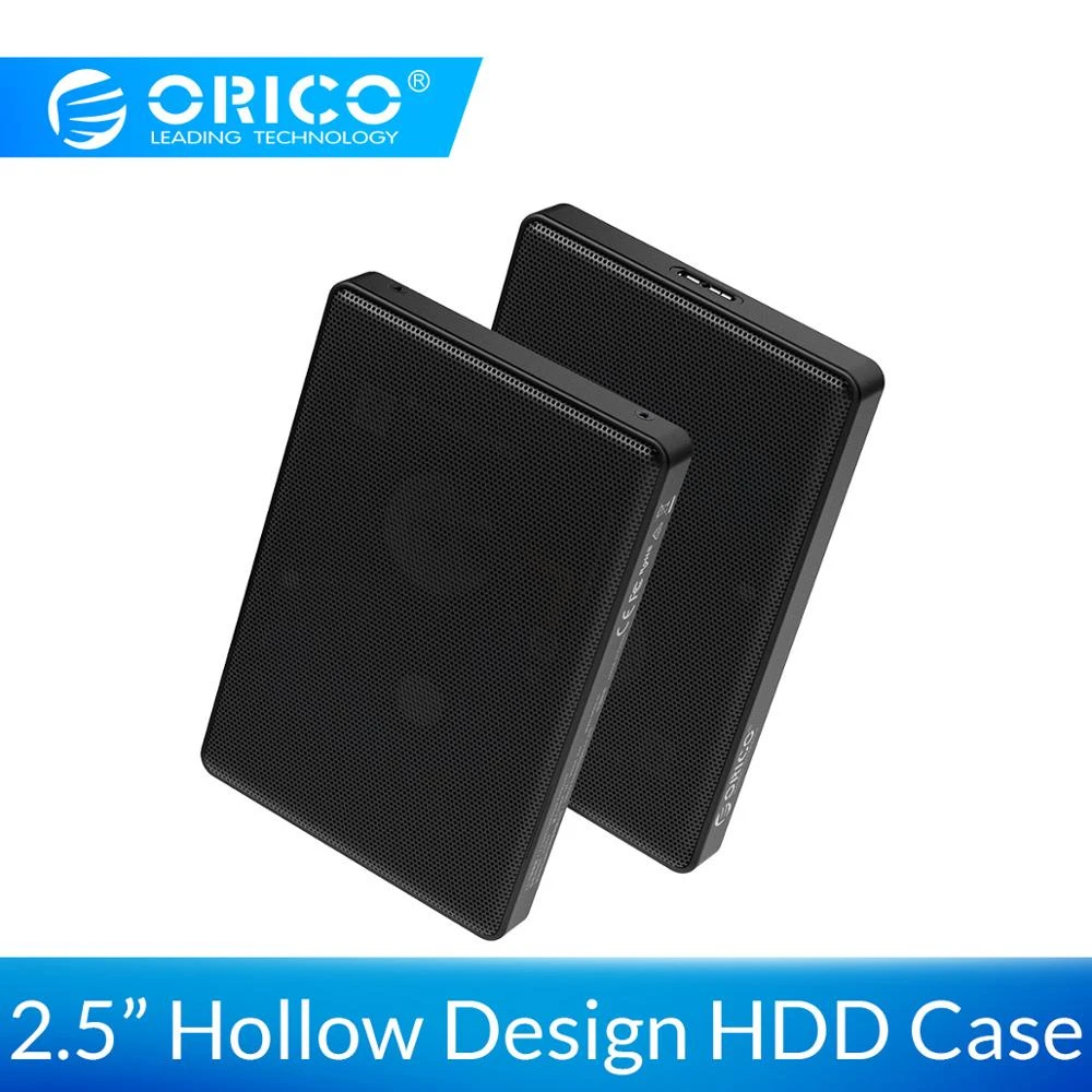 ORICO 2,5 pulgadas de disco duro SATA a USB 3,0 HDD SSD funda para Seagate SSD 2TB 4TB caja de la unidad de disco duro externo HDD|Estuches para discos -