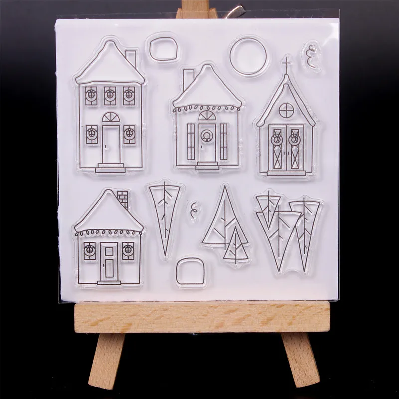 Download New Alphabet Transparent Silicone Clear Rubber Stamp Sheet Cling Scrapbooking DIY Cute Pattern ...