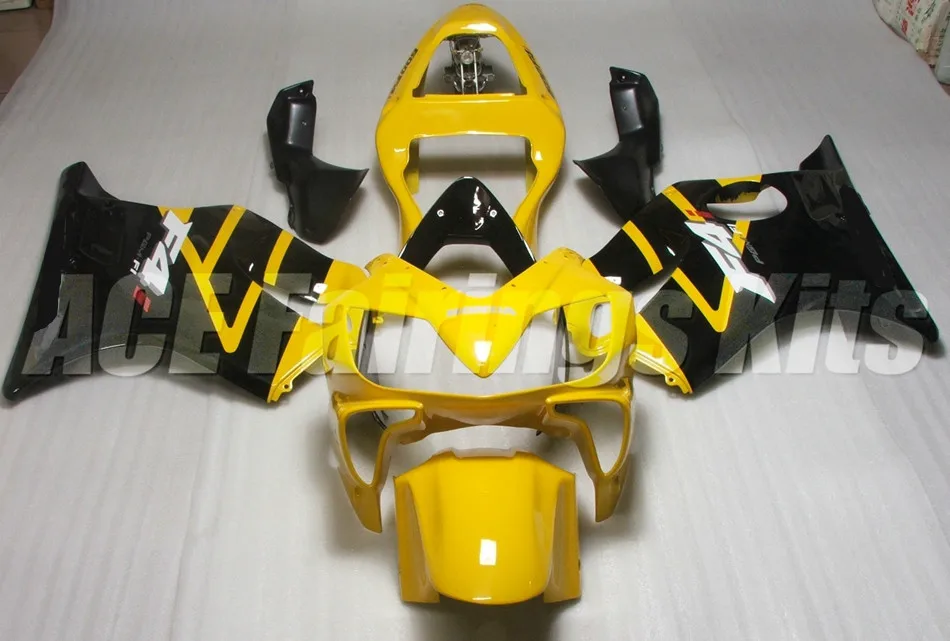 

New Bodywork ABS fairings Kits Fit for HONDA Injection molded CBR 600 F4i FS 01 02 03 CBR600 2001 2002 2003 Custom yellow black
