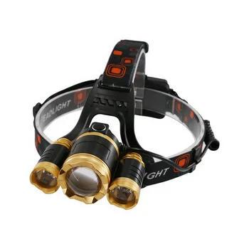 

by dhl 100set rechargeable 10000 lumens led headlamp 3T6 head flashlight torch xml t6 head lamp waterproof lights headlight