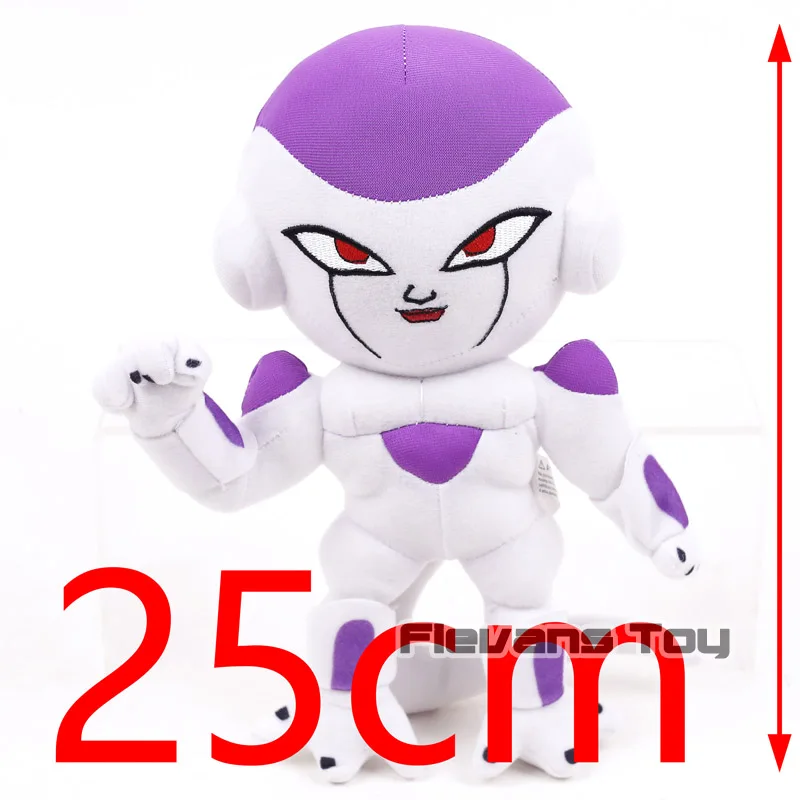 Аниме мультфильм Dragon Ball Z Vegeta Freeza Cell плюшевые игрушки мягкие куклы подарок на Рождество и день рождения 3 типа - Цвет: Freeza