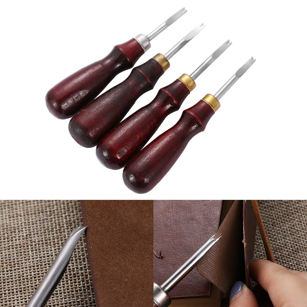 New 1PC Beveling Skiving Cutting Tool Edge Leather Skiving Practical ...