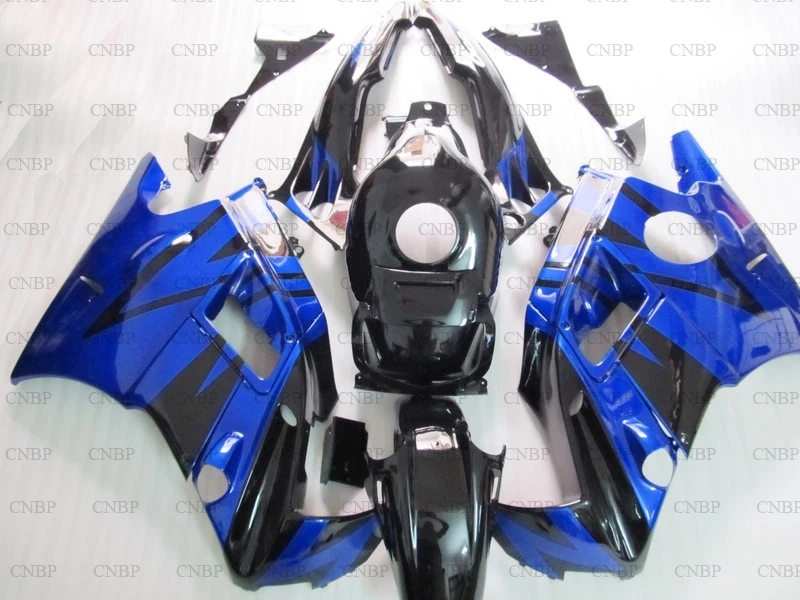 Для Honda Cbr600 1991 1994 Пластиковые обтекатели для 93 94 CBR600 F2 синий черный