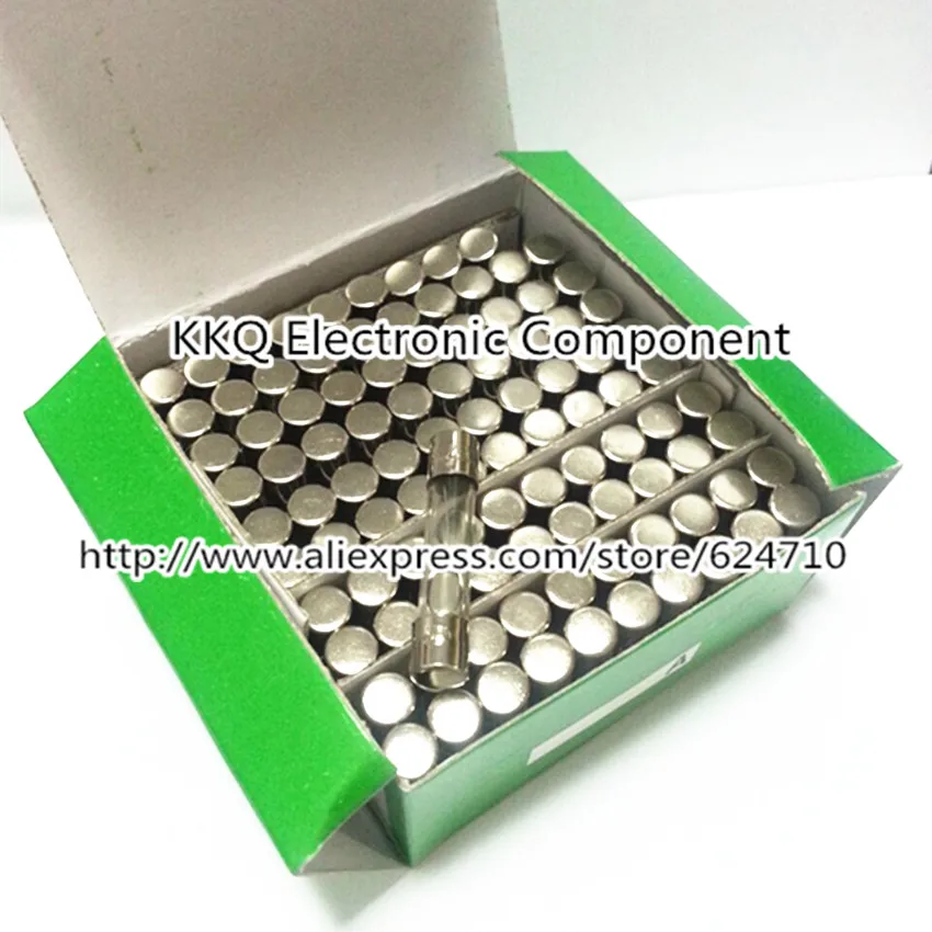 

100PCS/BOX NEW 250V 0.5A 5*20 Fast Blow Glass Fuses Insurance Tube 5MM*20MM 5*20mm