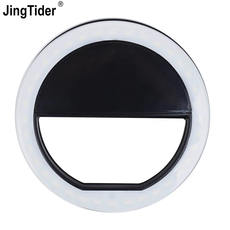 

Luxury Universal LED Flash Light Up Selfie Luminous Phone Ring For iPhone 6 6S Plus LG Samsung For xiaomi Huawei Tablets