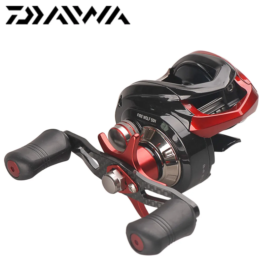 

DAIWA FIRE WOLF Baitcasting Reel Left or Right Hand 5+1BB 7.0:1 Bait Casting Fishing Reel for Carp Fishing Carretilha De Pesca