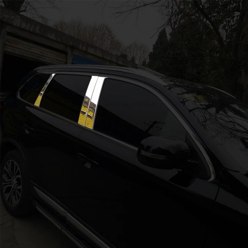 Автозапчасти для Mitsubishi Outlander 2013 2019 боковая часть из нержавеющей стали внешний