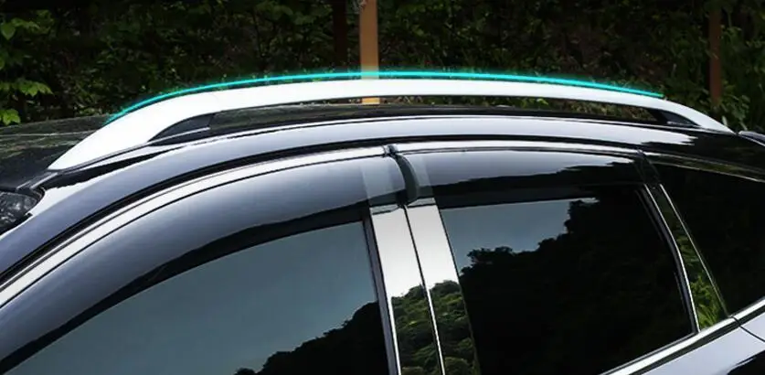 

For Ford Kuga Escape 2013 - 2017 Aluminium alloy Side Bars Rails Roof Rack Luggage Carrier Accessories