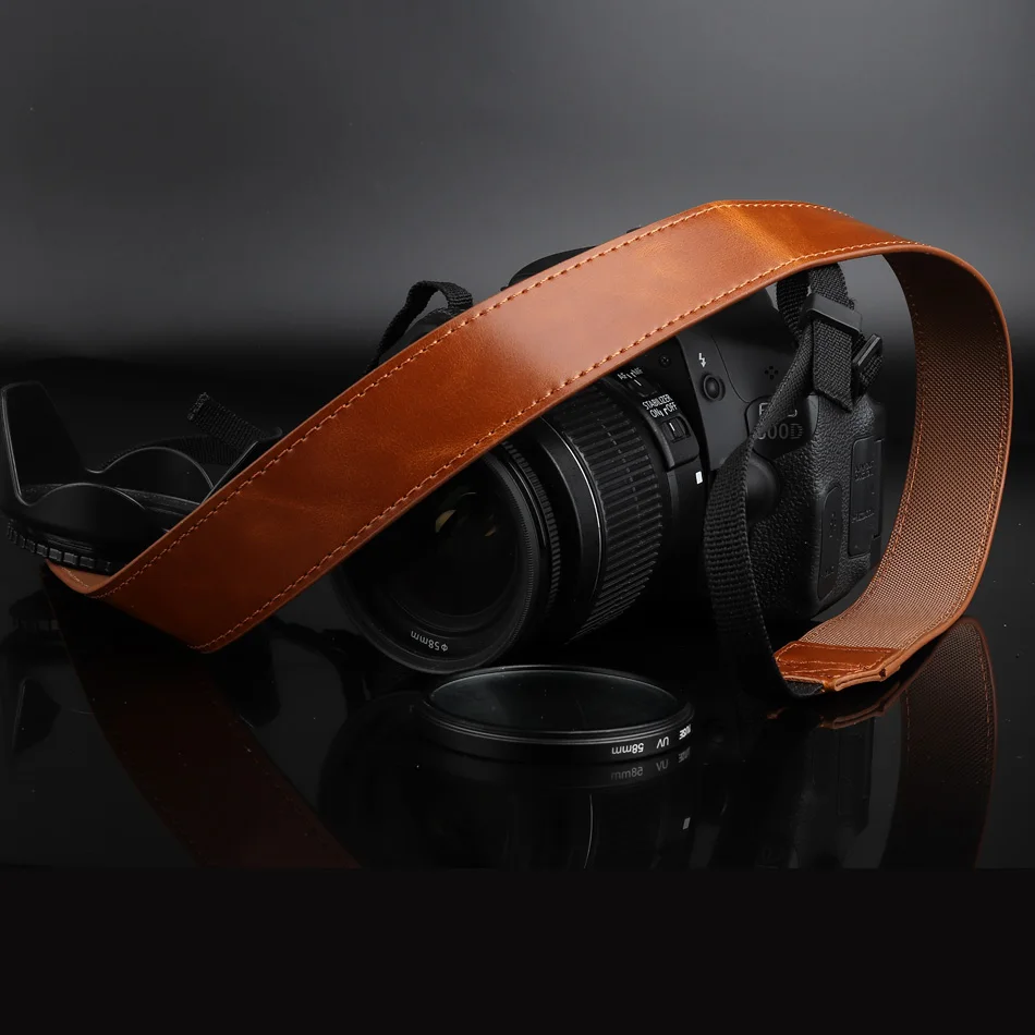 Наплечный ремень из искусственной кожи для цифровой зеркальной камеры Canon EOS Rebel
