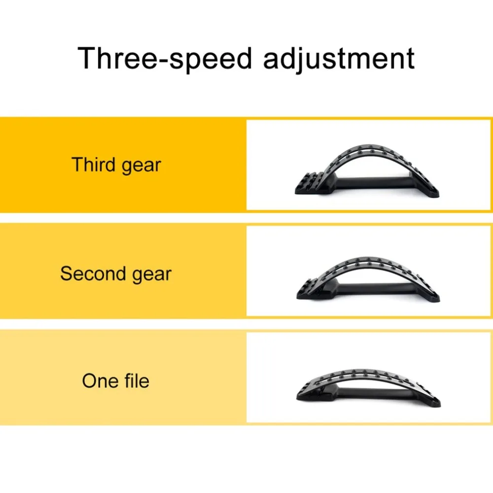 Волшебные подрамники для массажа спины, фитнес-оборудование, растягивающиеся растяжки для расслабления спины, поясничная поддержка, облегчение боли в позвоночнике, хиропрактика