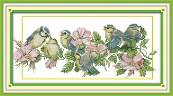 

Freeshipping 14CT 11CT Mother go home now DIY Needlework DMC Counted Cross Stitch Kits for Embroidery Knitting Needles Crafts