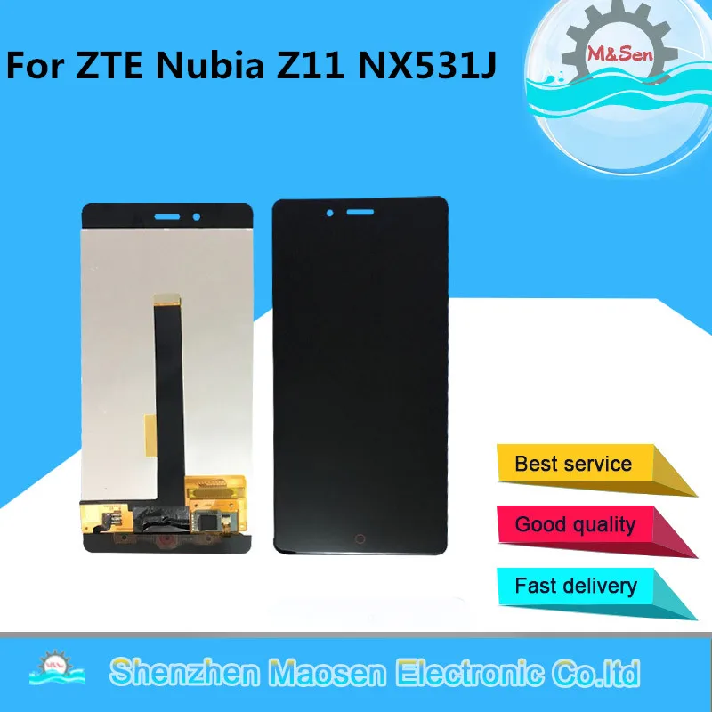

Original M&Sen For 5.5" ZTE Nubia Z11 NX531J Lcd Screen Display+Touch Panel Digitizer For ZTE Nubia Z11 Lcd Display