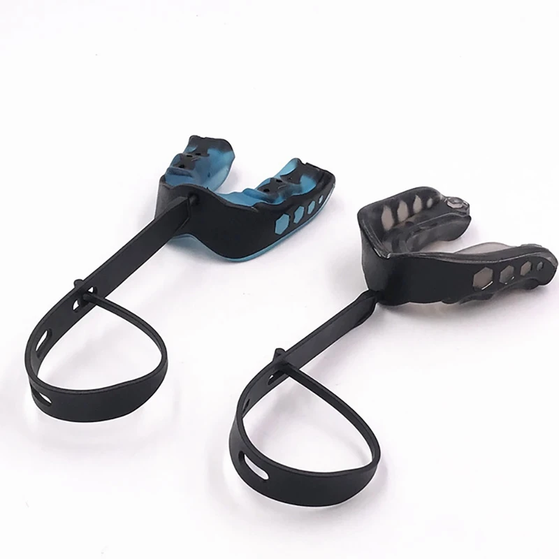 

Mouth Guard With Hanging Rope Food Grade EVA Oral Teeth Safety Lip Protector Training Accessories For Rugby Fighting Box