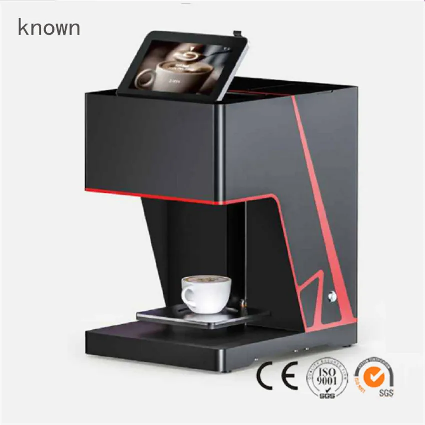

Newest Factory Price Small Digital Coffee Printer print on Coffee Cakes Cookie Edible Printing Machine