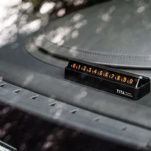 Автомобильная Временная парковочная карта Скрытая светящаяся телефонная карточка для Opel Mokka zafira Corsa Astra Insignia VECTRA