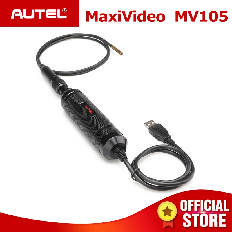 Макси-видео мотеля MV105 автомобильной инспекции камера 5,5 мм изображение головы работать с MaxiSys Запись PC видео для автомобиля