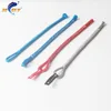 4PCS/SET Kitesurfing Kite 4 Line Pigtails 2 Red 2 Blue 17CM,2 Grey 18CM 1000KG  For Bar Repair 3