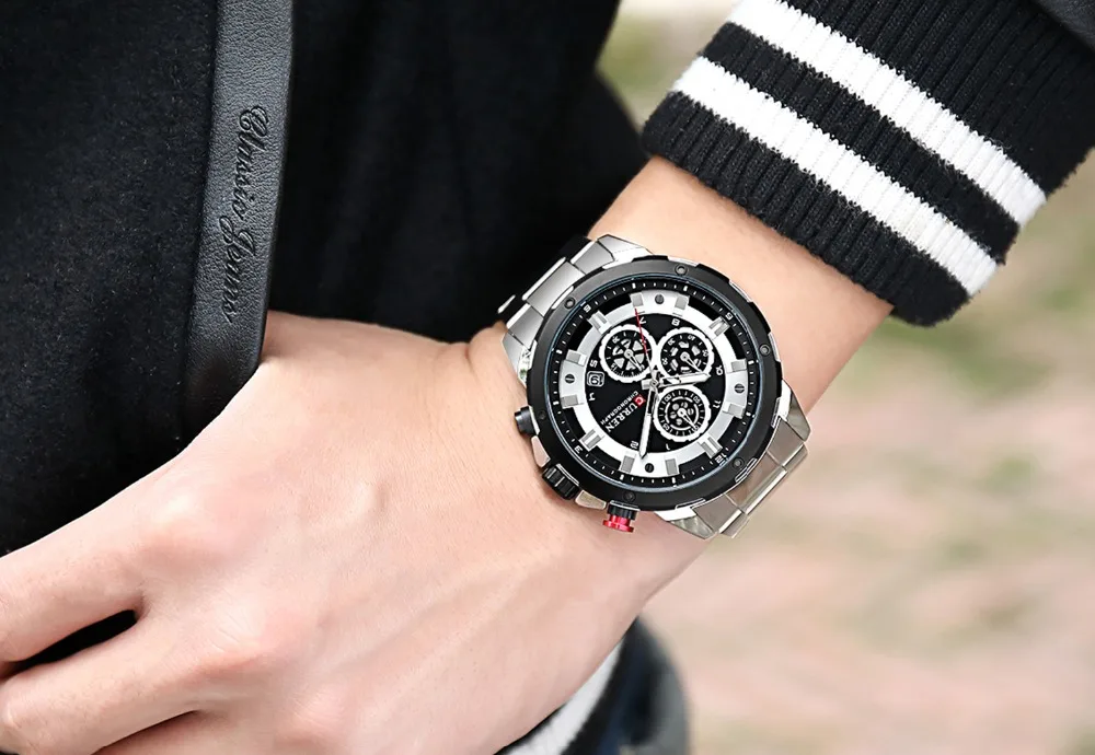 CURREN Мужские часы Relogio Masculino мужские часы Роскошные Известный Топ бренд спортивные часы военные кварцевые мужские наручные часы Reloj