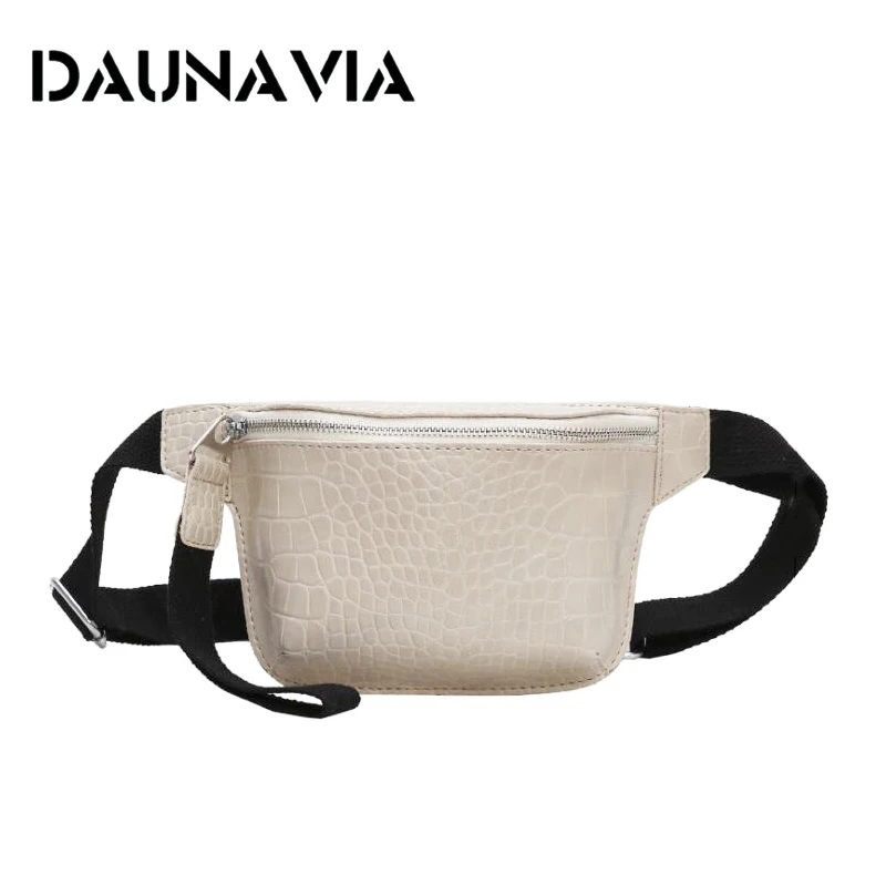  DAUNAVIA Women bag crocodile multicolor messenger chest bag clutch female Pu leather handbag cross  - 32996620247