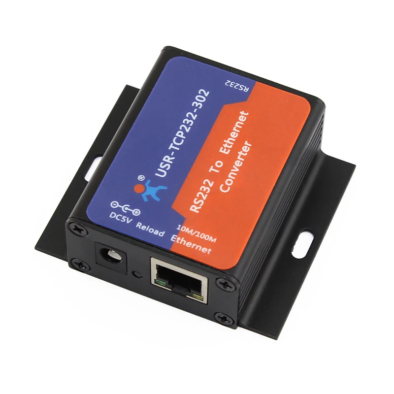 RS232 para Ethernet TCP, Conversor IP, Atualizado, Suporte DHCP, 200, Atualizado